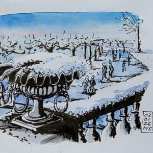 Zug auf der Terrasse des Regierungsgebäudes 2026