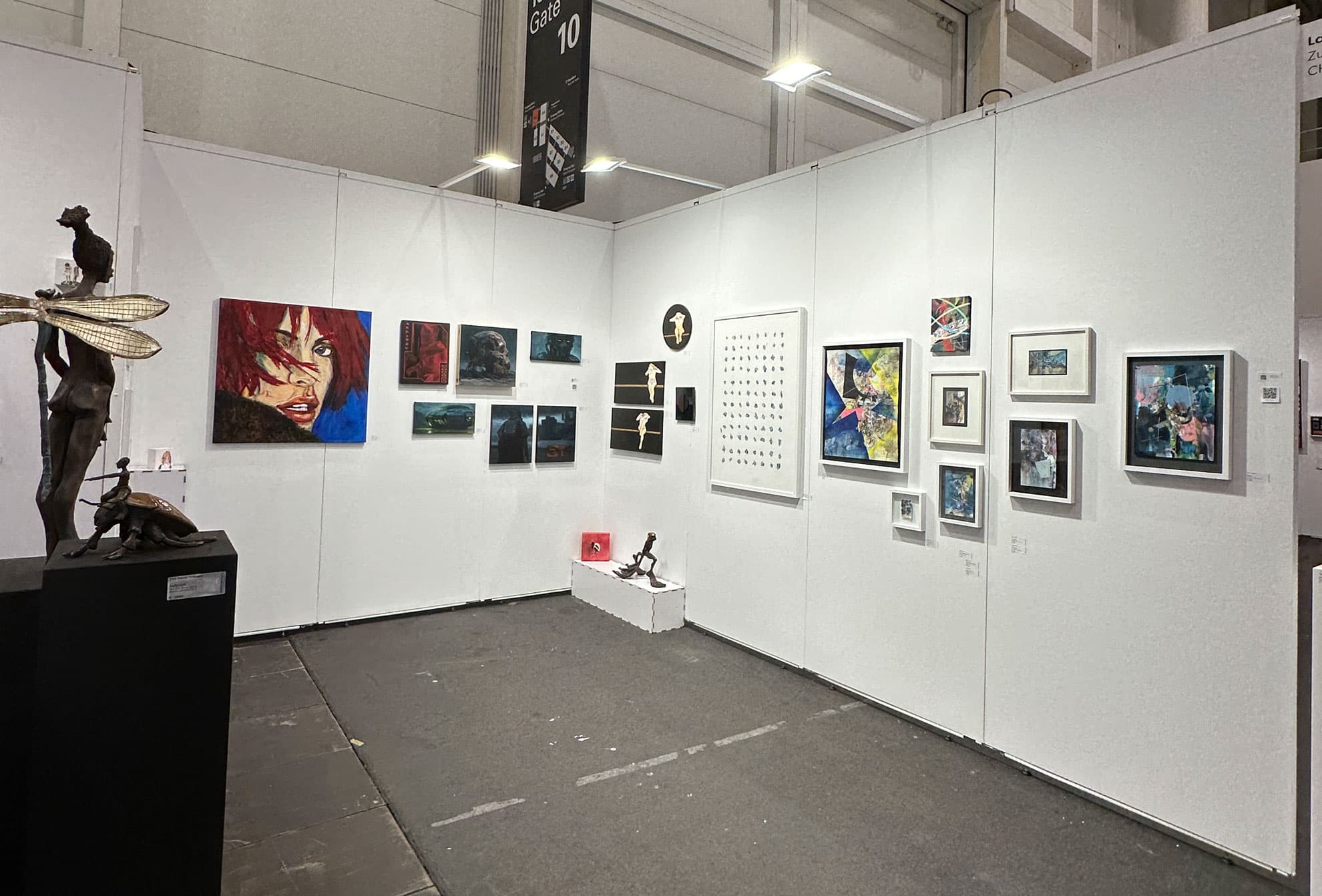 Ausstellungsansicht der Lakeside Gallery