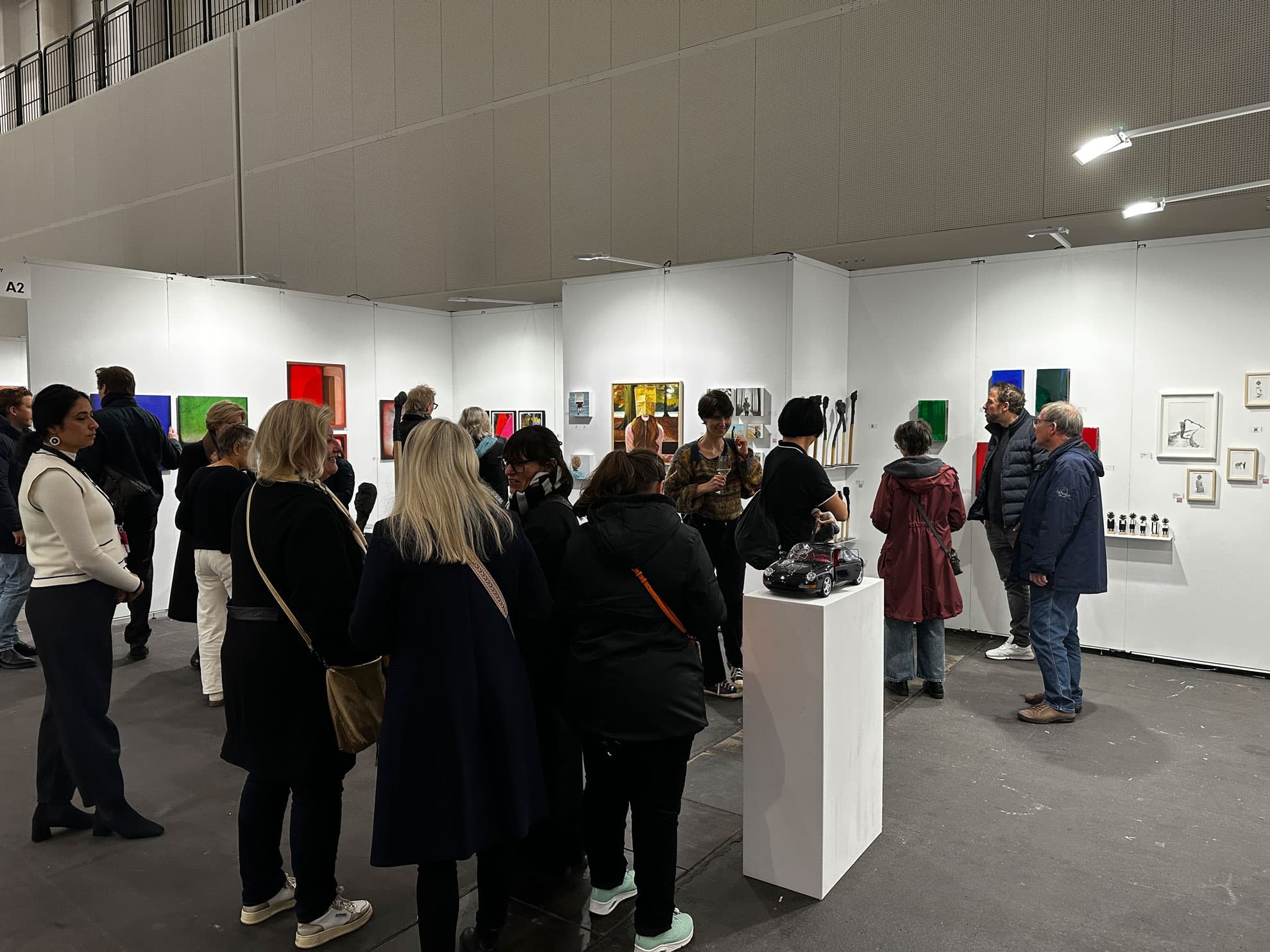 Messestand der Lakeside Gallery