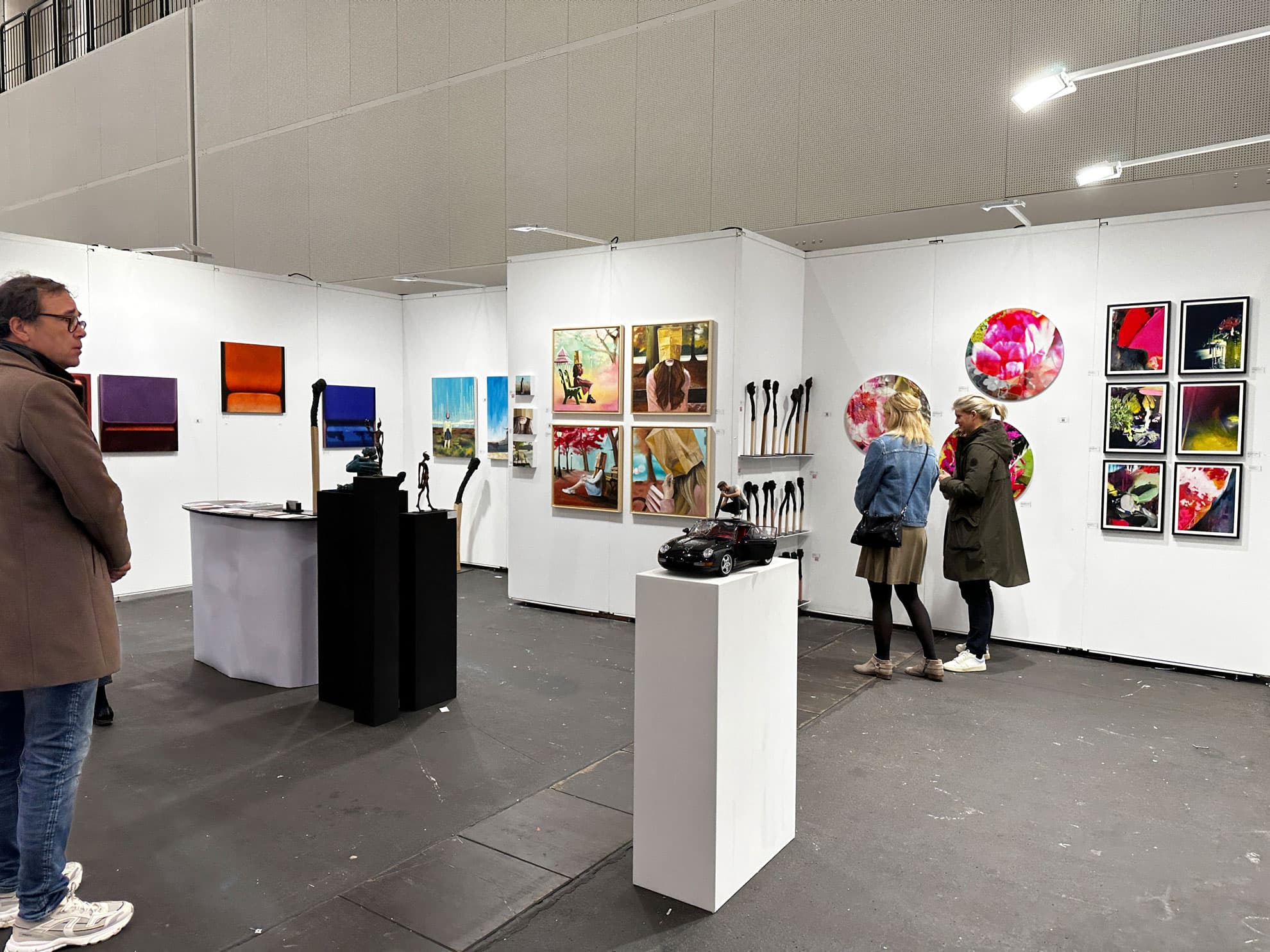 Messestand der Lakeside Gallery